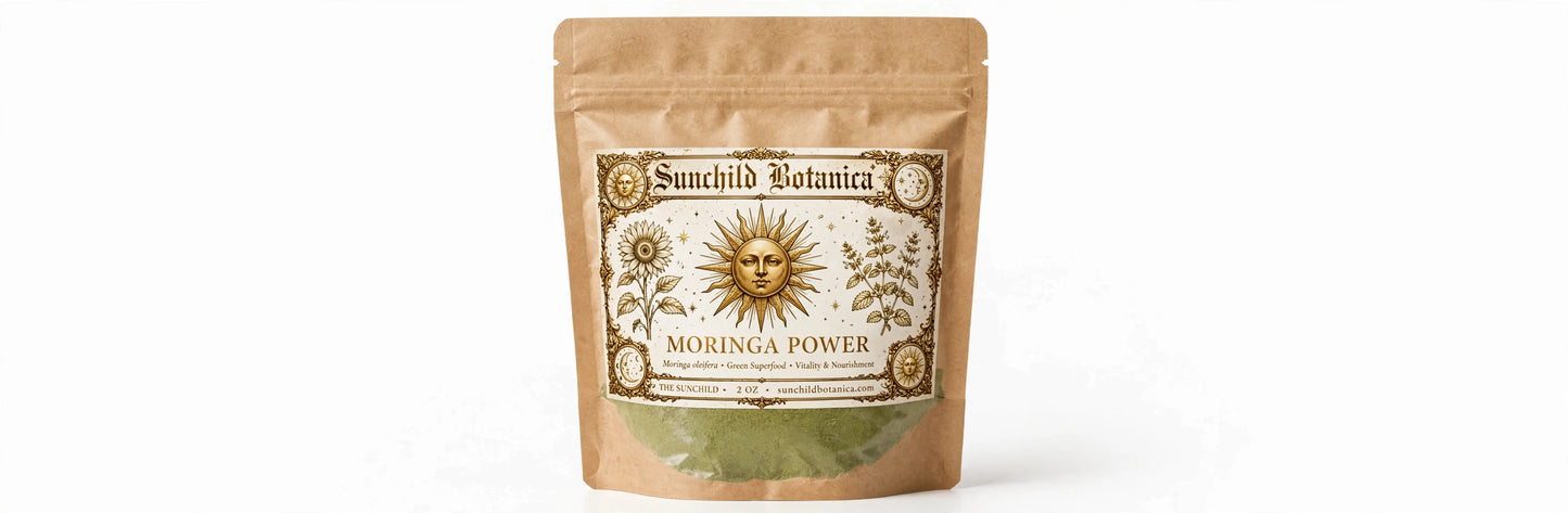 Sunchild Botanica 🌻 MORINGA POWDER - 2 OZ
