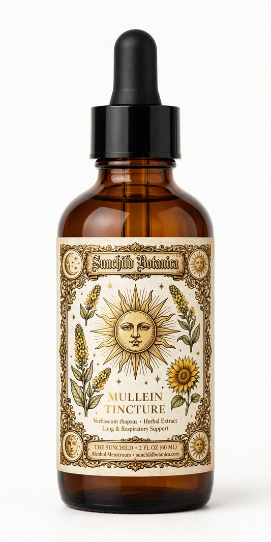 Sunchild Botanica 🌻 MULLEIN TINCTURE - 2 FL OZ (60 ML)